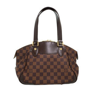 Louis Vuitton Damier Ebene Brown Verona Semi Shoulder Bag